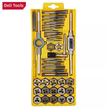 Effective Metrický set tap a die, ručný závitovací nástroj, ručný kľúč na tap