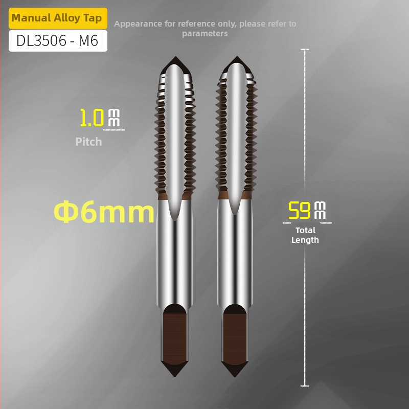 Effective Metrický set tap a die, ručný závitovací nástroj, ručný kľúč na tap