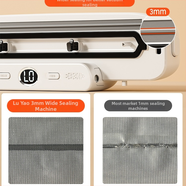 Luyao vákuový baliaci stroj pre potravinové vrecká — Luyao, domáce použitie, vákuové balenie pre čerstvosť