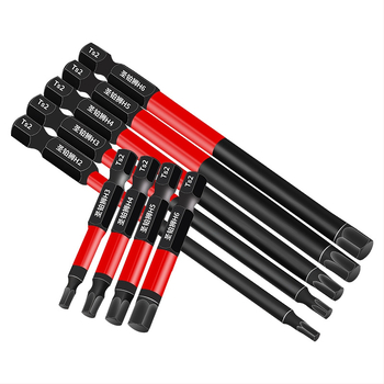 Set elektrických skrutkovačov s hex hlavou, magnetický, S2 zliatina nástrojovej ocele, Holy Platinum Lion