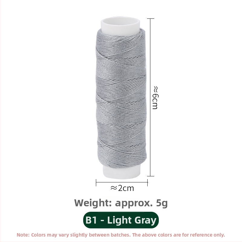 Sada na šitie v krabici s polyesterovou priadzou na denim, 10 rolov v balení (~50 m), prispôsobiteľný súprava na ručné šitie