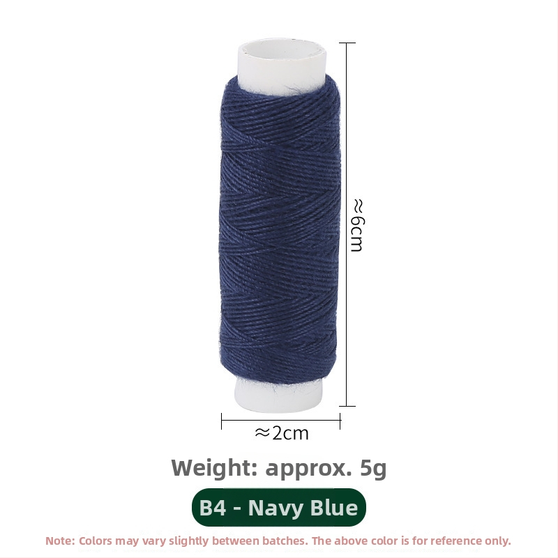 Sada na šitie v krabici s polyesterovou priadzou na denim, 10 rolov v balení (~50 m), prispôsobiteľný súprava na ručné šitie