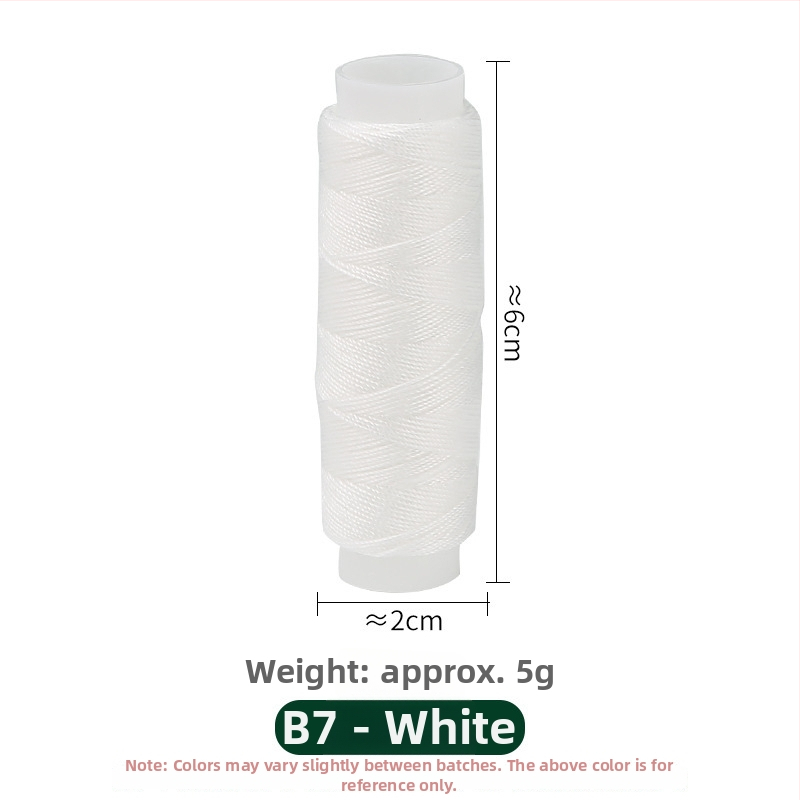 Sada na šitie v krabici s polyesterovou priadzou na denim, 10 rolov v balení (~50 m), prispôsobiteľný súprava na ručné šitie