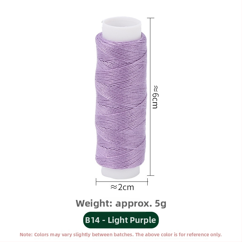 Sada na šitie v krabici s polyesterovou priadzou na denim, 10 rolov v balení (~50 m), prispôsobiteľný súprava na ručné šitie