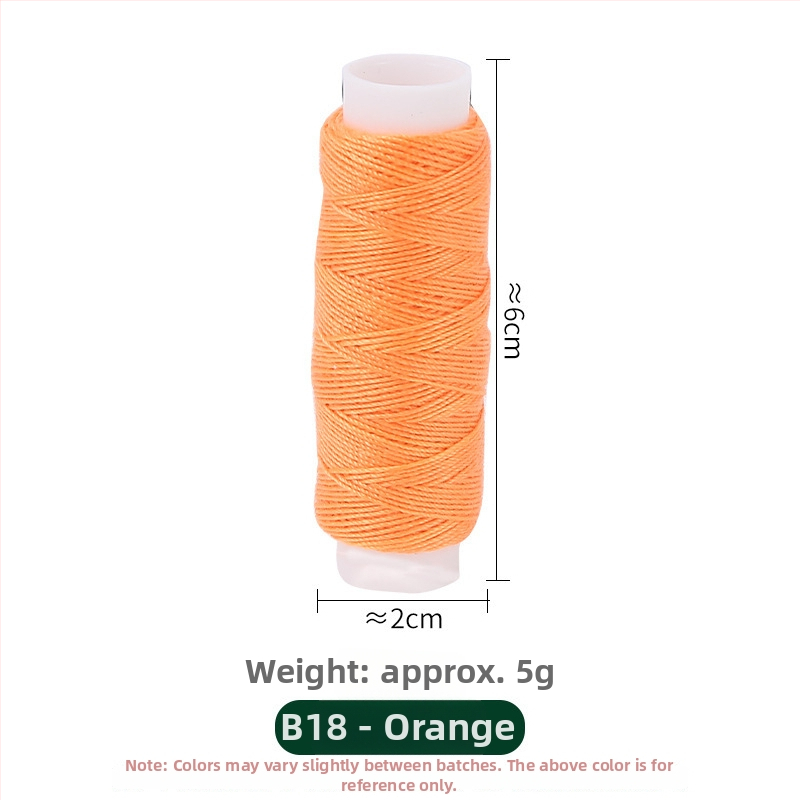 Sada na šitie v krabici s polyesterovou priadzou na denim, 10 rolov v balení (~50 m), prispôsobiteľný súprava na ručné šitie