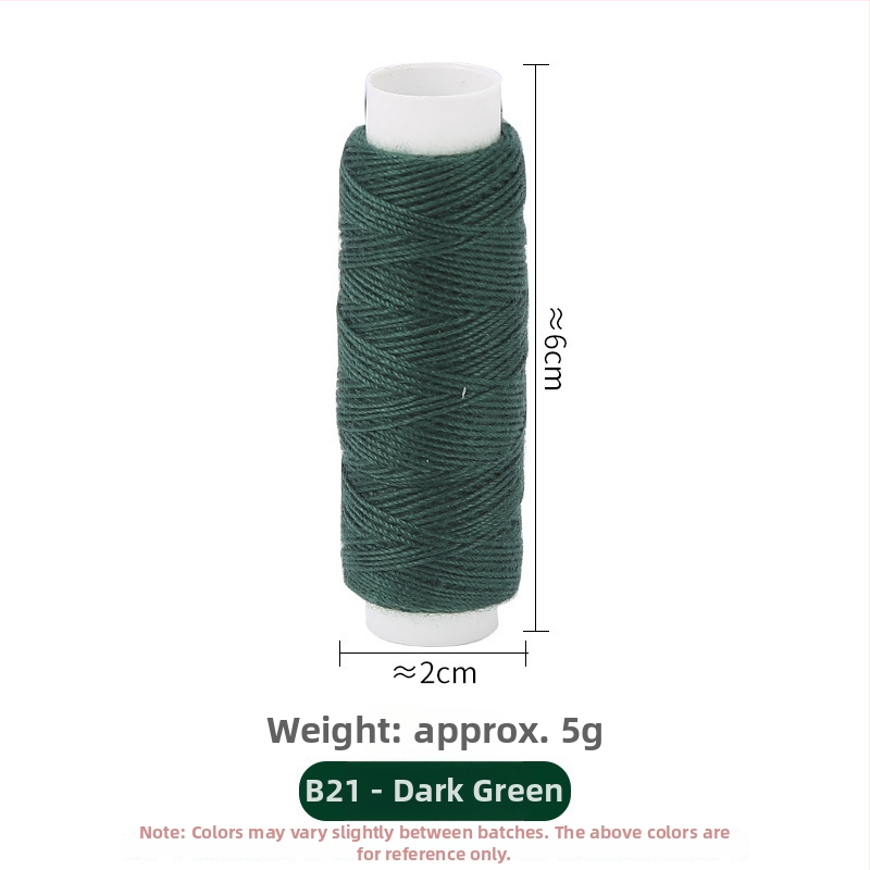 Sada na šitie v krabici s polyesterovou priadzou na denim, 10 rolov v balení (~50 m), prispôsobiteľný súprava na ručné šitie