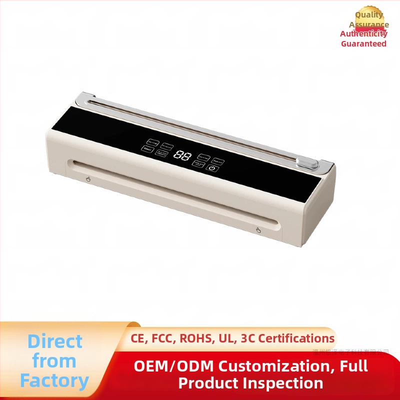 Bezdrôtová vákuová zátváracia mašinka s nožom na krájanie, automatická, objem balenia 500 ml, 90W, lítiová batéria, model SDW-01