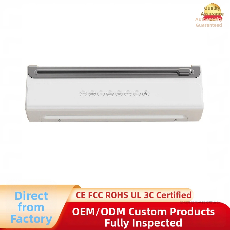 Bezdrôtová vákuová zátváracia mašinka s nožom na krájanie, automatická, objem balenia 500 ml, 90W, lítiová batéria, model SDW-01