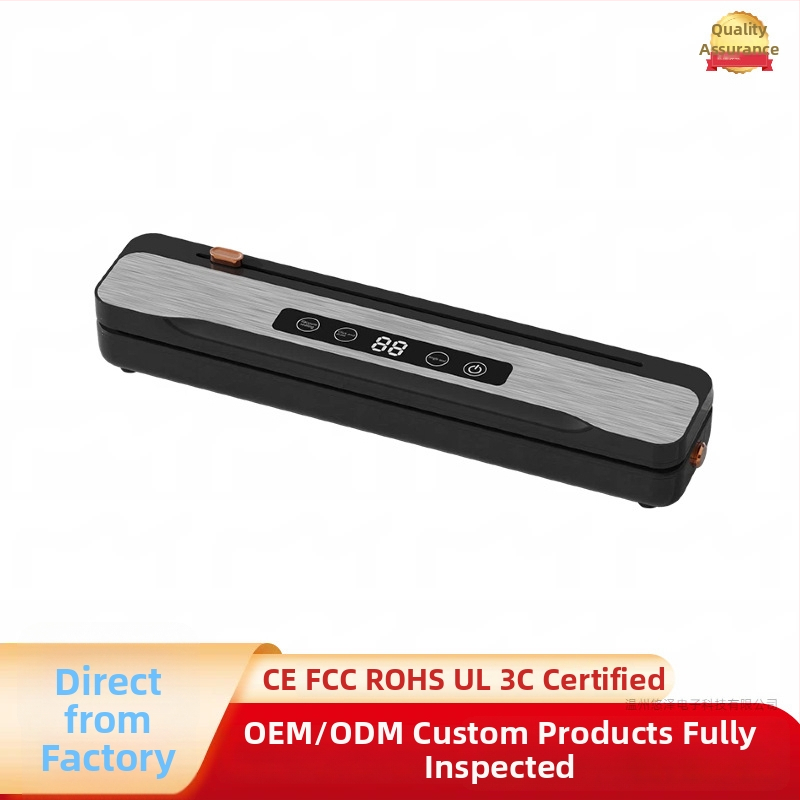 Bezdrôtová vákuová zátváracia mašinka s nožom na krájanie, automatická, objem balenia 500 ml, 90W, lítiová batéria, model SDW-01