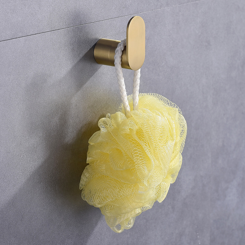 Единична закачалка за дрехи и палто от 304 неръждаема стомана — кухненски и баня хардуер, Brushed Finish, Electroplated, Тегло 0.4