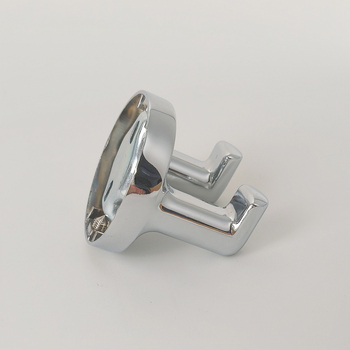 Двойна стенна закачалка от цинкова сплав — модерен минималистичен стил, носимост до 10–15 кг