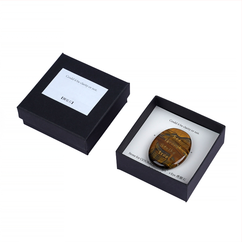 Kristalni dlanovski kamen za meditaciju i putovanja — prirodni mineral, ZJ45 Wishing Stone, Crystal Original Stone, moderni minimalistički stil