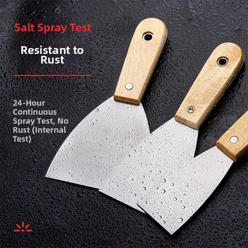 Putty Knife – sík pengéjű típus, háztartási és ipari felhasználás, glettelésre falakon