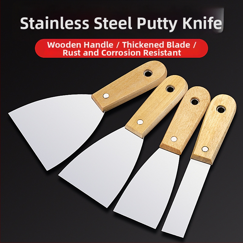 Putty Knife – sík pengéjű típus, háztartási és ipari felhasználás, glettelésre falakon