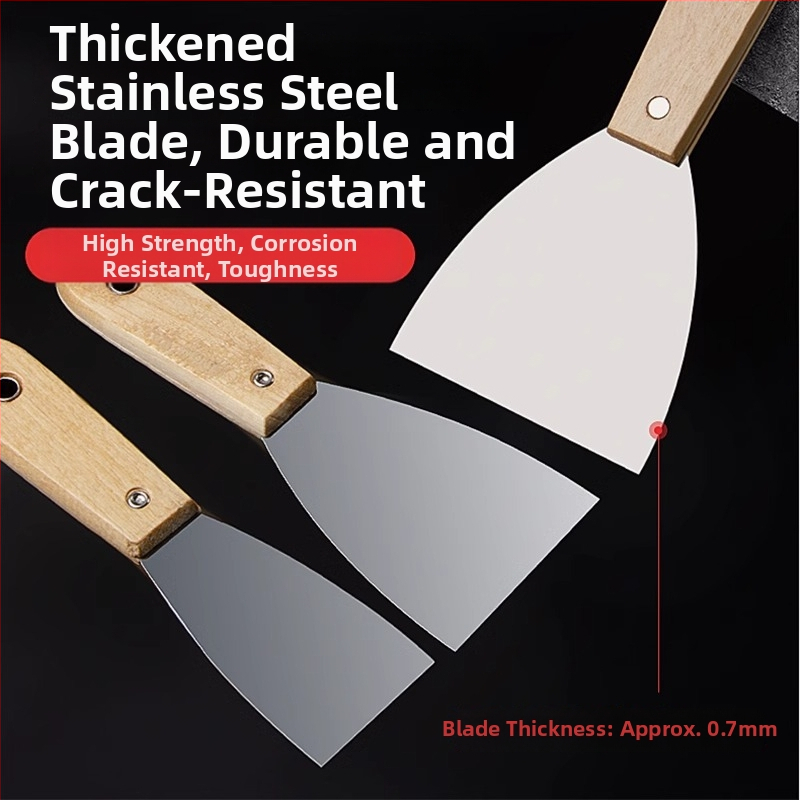 Putty Knife – sík pengéjű típus, háztartási és ipari felhasználás, glettelésre falakon