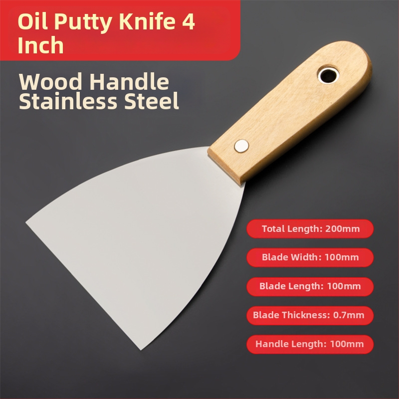 Putty Knife – sík pengéjű típus, háztartási és ipari felhasználás, glettelésre falakon