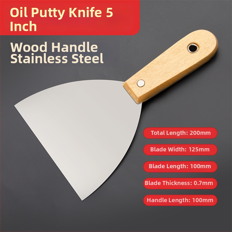 Putty Knife – sík pengéjű típus, háztartási és ipari felhasználás, glettelésre falakon