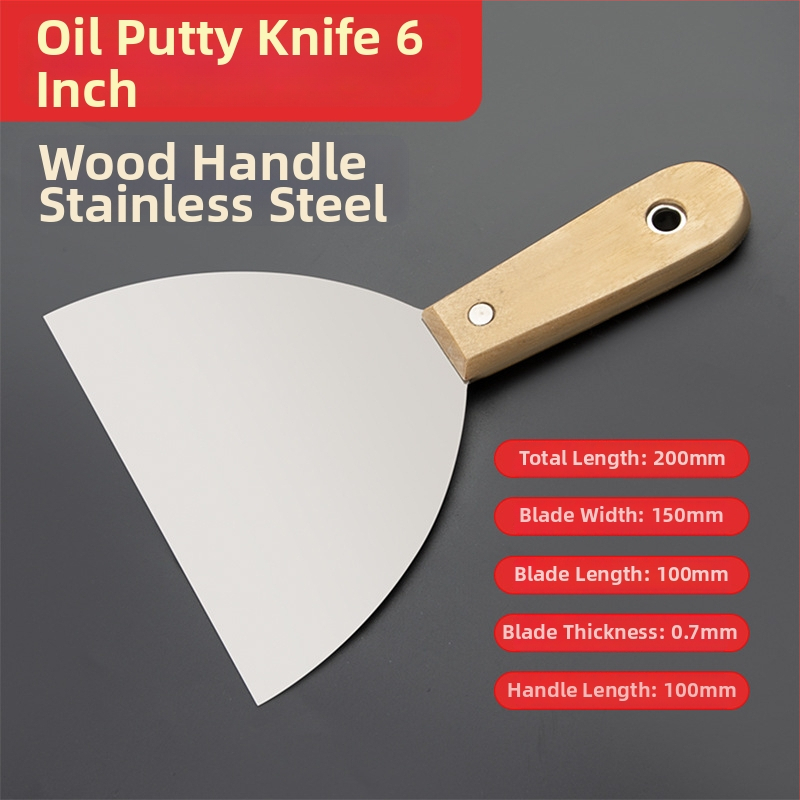 Putty Knife – sík pengéjű típus, háztartási és ipari felhasználás, glettelésre falakon