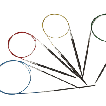 Odvojiva kručna igla za pletenje od ebanovog drveta, ručna izrada, za pletene džempere, modernog stila (Šifra: 6511002741999)