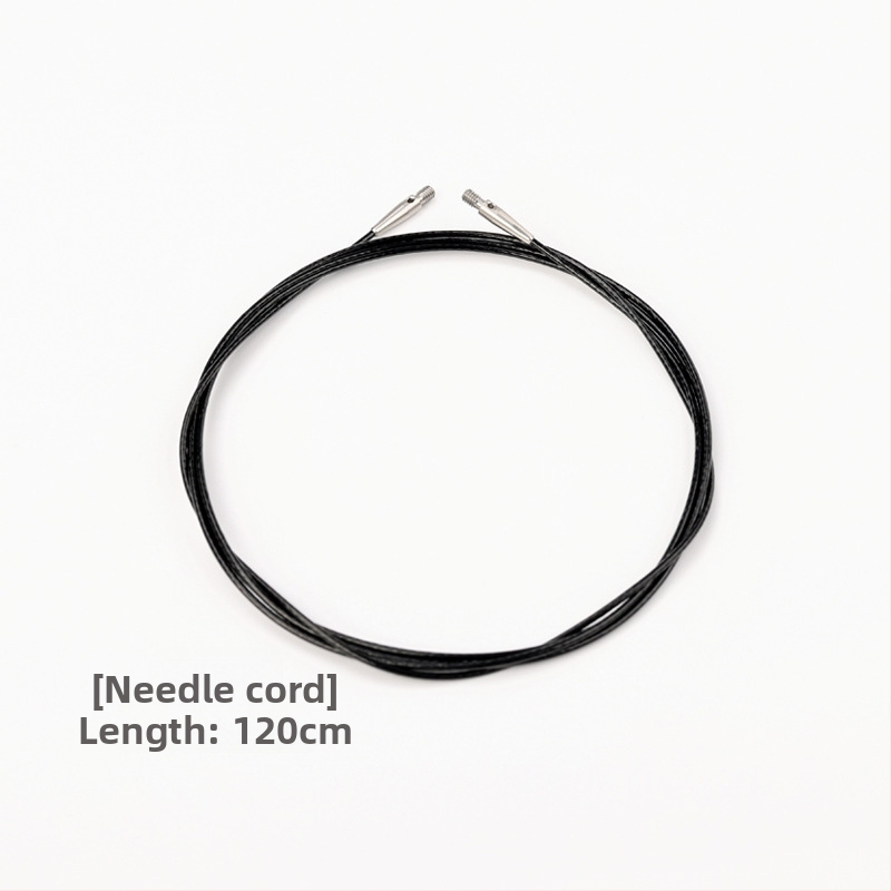 Odnímateľná kruhová ihla na pletenie z ebenového dreva, ručne vyhotovená, na svetre, moderný štýl (Kód: 6511002741999)