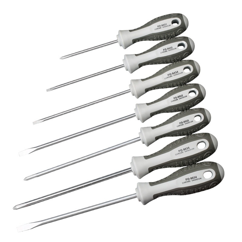 Σετ κατσαβίδια – σταυροειδείς και ευθύς κεφαλές, μαγνητικά, από χάλυβα άνθρακα