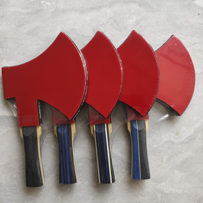 Lama za stolni tenis s jezgrom od karbonskih vlakana, direktni udarac, guma s pozitivnim ljepilom, ispis logotipa moguć, prilagodba dostupna