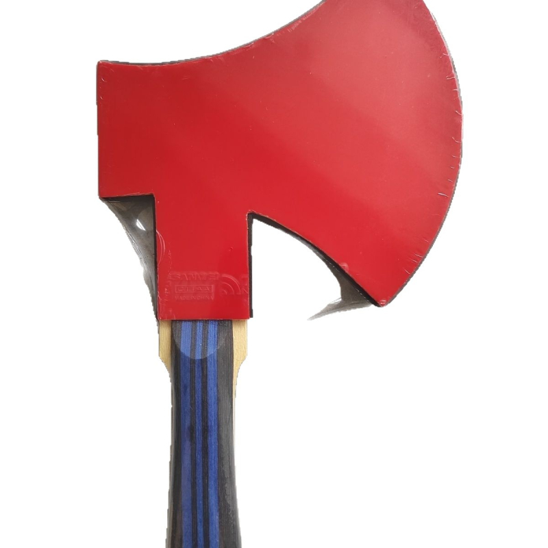 Lama za stolni tenis s jezgrom od karbonskih vlakana, direktni udarac, guma s pozitivnim ljepilom, ispis logotipa moguć, prilagodba dostupna