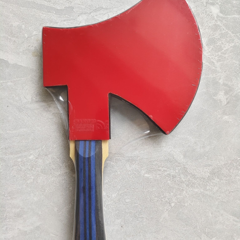 Lama za stolni tenis s jezgrom od karbonskih vlakana, direktni udarac, guma s pozitivnim ljepilom, ispis logotipa moguć, prilagodba dostupna