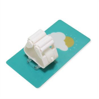 Безпробивен държач за моп и кука, стенен монтаж, безшевно съхранение за баня, пластмасов, единична кука, 1–3 кг