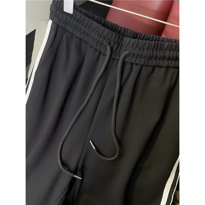 Dvije djelomi casual set za žene: cardigan-sweatshirt s natpisom i hlače visokog struka s širokim krojem, pamuk-mješavina, jesen 2025