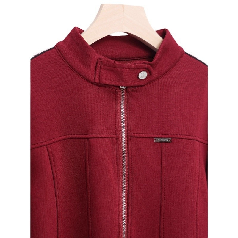 Ženski dvodijelni hlačasti kostim, akrilna tkanina, glavni materijal 95%+, dugi rukavi, gradski stil, casual