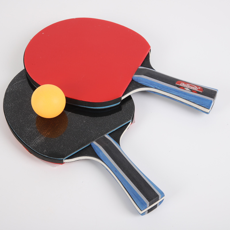 Set reketa za stolni tenis za početnike: dvostruki zahvat (straight i penhold), dvostrana invertna guma, karbonska ploča, prilagođeni logotip