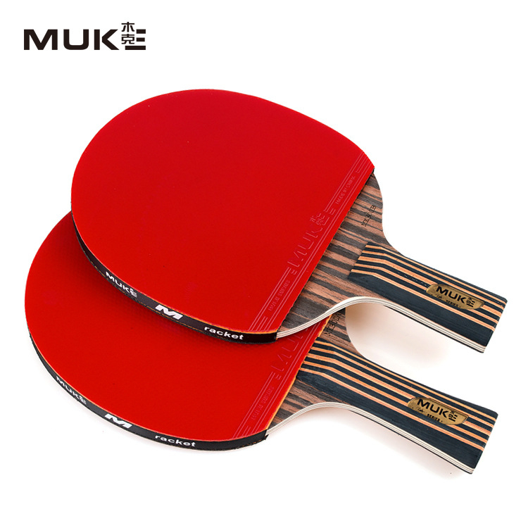 Mook reketa za stolni tenis, baza od topole, reverse guma, tip reketa: ravni udar, jedinstvena