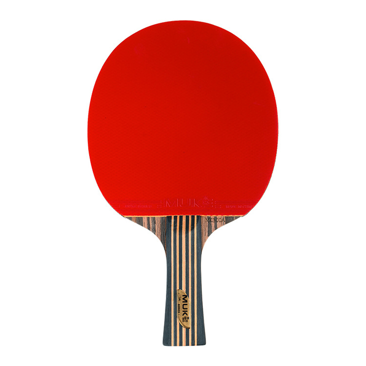 Mook reketa za stolni tenis, baza od topole, reverse guma, tip reketa: ravni udar, jedinstvena