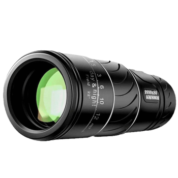 Telescop monocular cu mărire 5x, pupila de ieșire 20 mm, rezoluție 52, funcție Zoom.