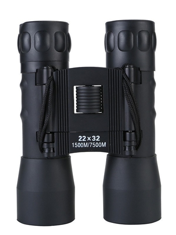 Dvogled, 12x uvećanje, model 22×32, promjer izlazne zjenice 10 mm, udaljenost izlazne zjenice 2,63 mm