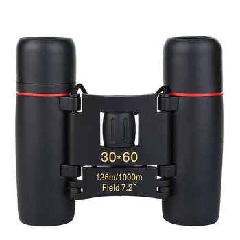 Διπλό τηλεσκόπιο με 10x μεγέθυνση, μοντέλο 30X60, φορητός πτυσσόμενος σχεδιασμός