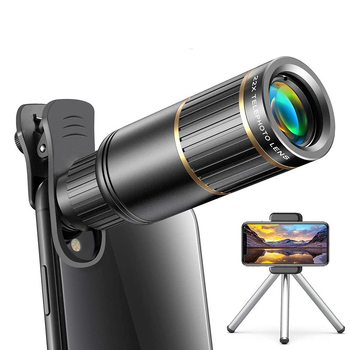 22x monocularni teleskop s HD telefoto objektivom za koncertno fotografiranje pametnim telefonom
