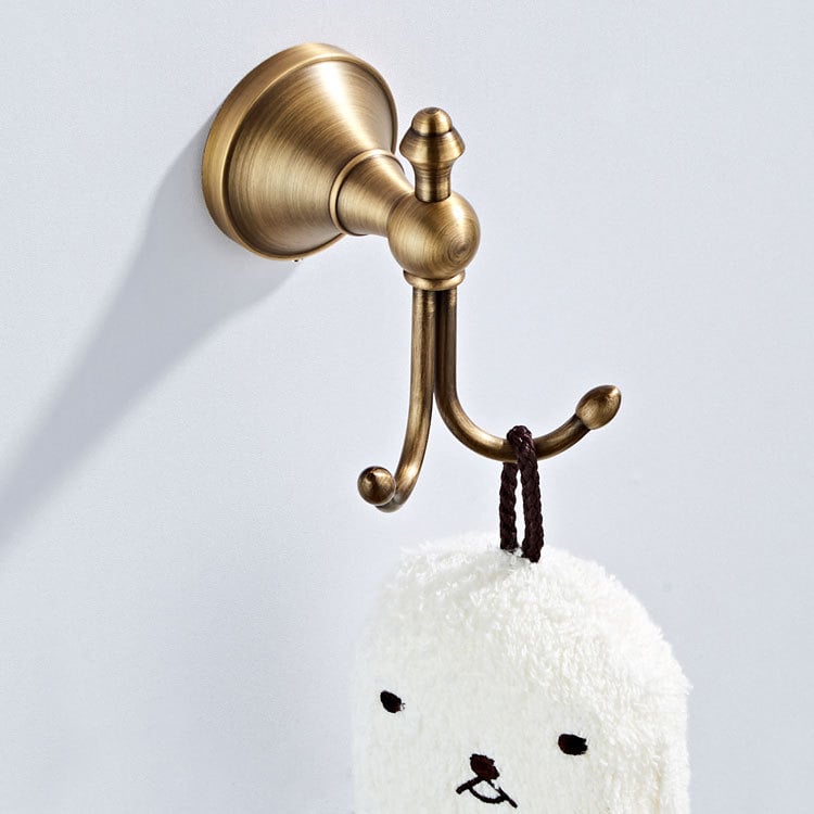 Закачалка за палто - латун, европейски пасторален античен стил, антично рисуване, лек лукс