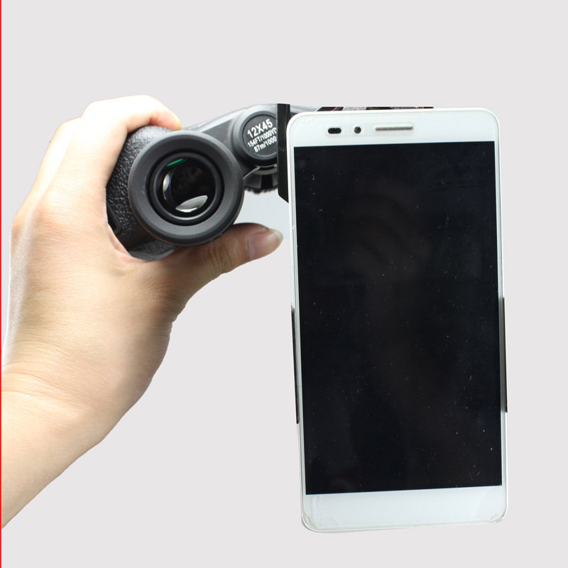Držač za telefon od aluminijske legure za povezivanje s teleskopom – univerzalno za fotografiranje s binokularom ili monocularom