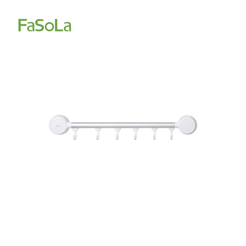 FaSoLa kuka s vaku bez bušenja za kuhinju, ABS, nosivost 3–5 kg, zidni dvostruki držač, model DZ-885