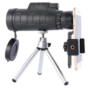 Monokularni teleskop 10x s fokusiranjem, kompatibilan s kamerom na telefonu za fotografije, visoko razlučna optika za promatranje ptica na otvorenom