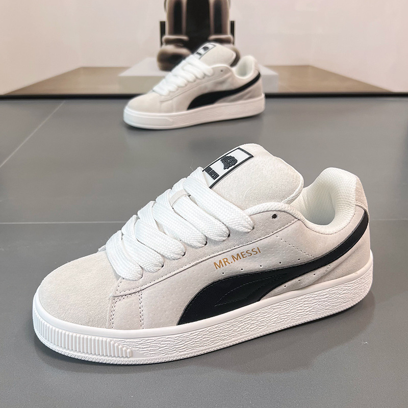 Adidași unisex cu imprimeu craniu, suprafața din materiale mixte, șireturi, ușori, potriviți pentru tenis
