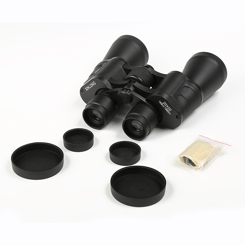 Κιάλια 20x50, υψηλής ισχύος HD, για καταναλωτική χρήση, πεδίο θέασης 168/1000, διάμετρος εξόδου 6,1 mm