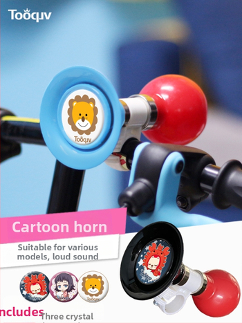 Dječji zvončić za bicikl – dizajn karikature, materijal: željezo; (Materijal: Željezo; Obrada: Ne; Uvoz: Ne)