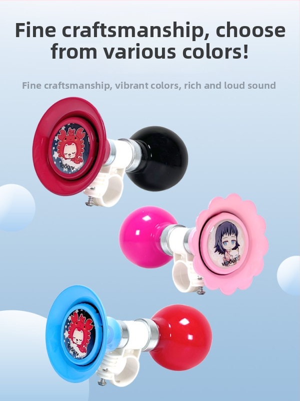 Dječji zvončić za bicikl – dizajn karikature, materijal: željezo; (Materijal: Željezo; Obrada: Ne; Uvoz: Ne)