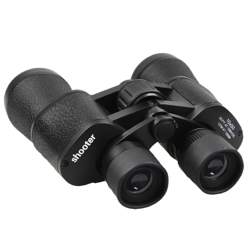 Binokular SHOOTER 10x50, visoka snaga, za slabije osvjetljenje, vanjska uporaba, vidno polje 68 m/1000 m, objektiv 50 mm