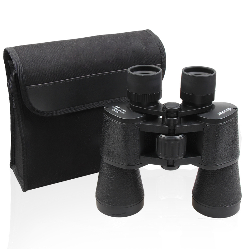 Binokular SHOOTER 10x50, visoka snaga, za slabije osvjetljenje, vanjska uporaba, vidno polje 68 m/1000 m, objektiv 50 mm