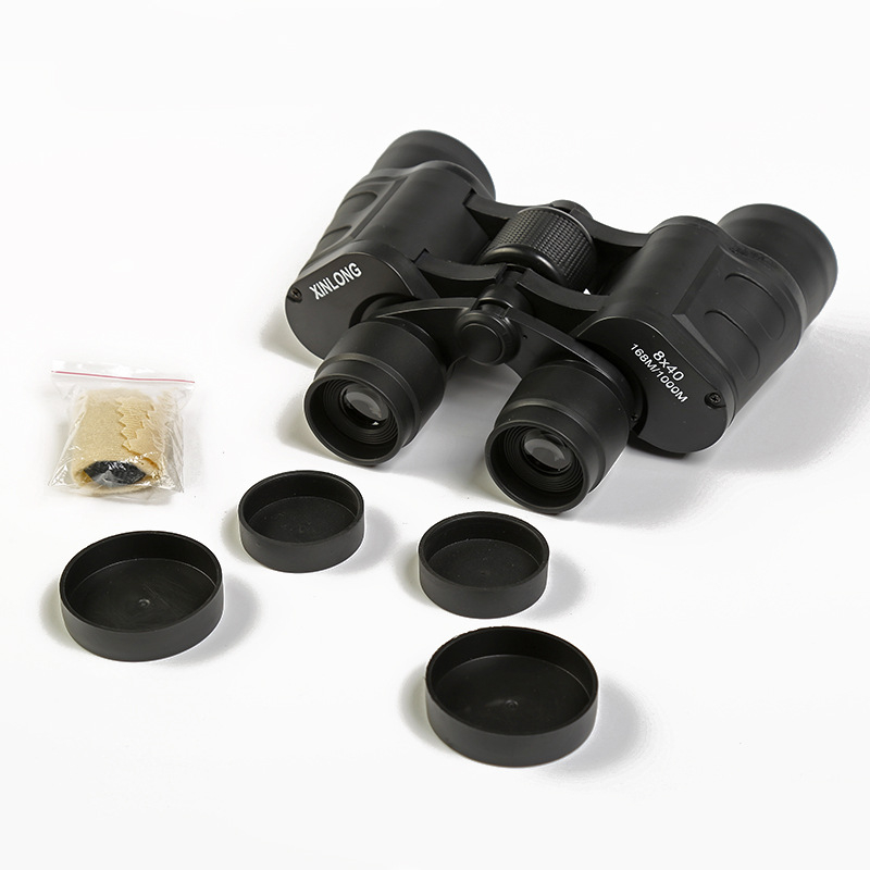 Κιάλια 8x, πεδίο θέασης 168/1000, διάμετρος εξόδου κόρης 5,75 mm, απόσταση εξόδου κόρης 18 mm