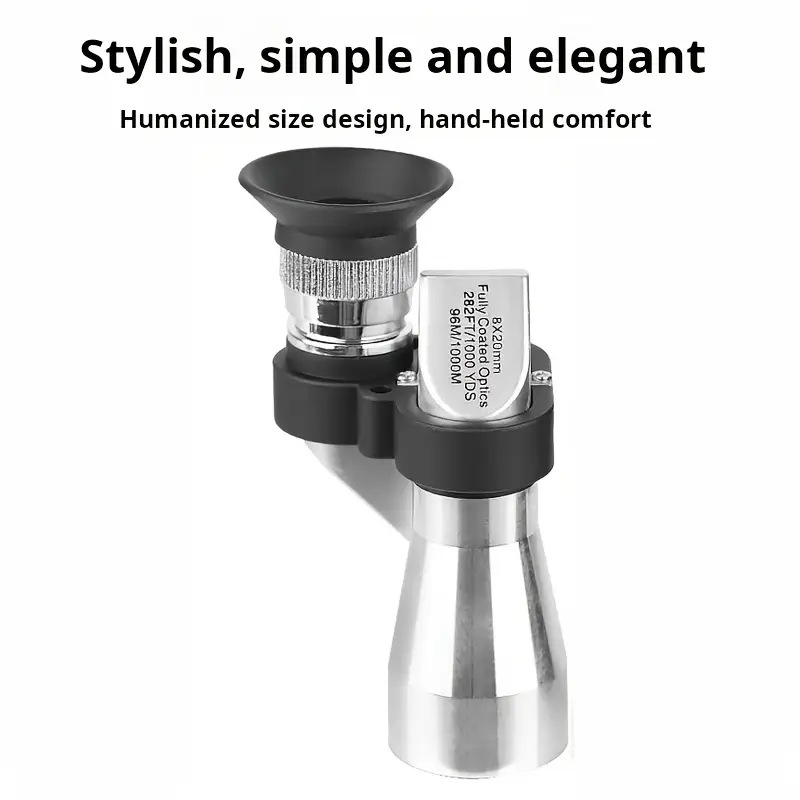 Μονόκυλινδικό τηλεσκόπιο, μεγέθυνση 8x, αντικειμενικός φακός 20 mm, μοντέλο 8X20, μάρκα HYGJWYJ